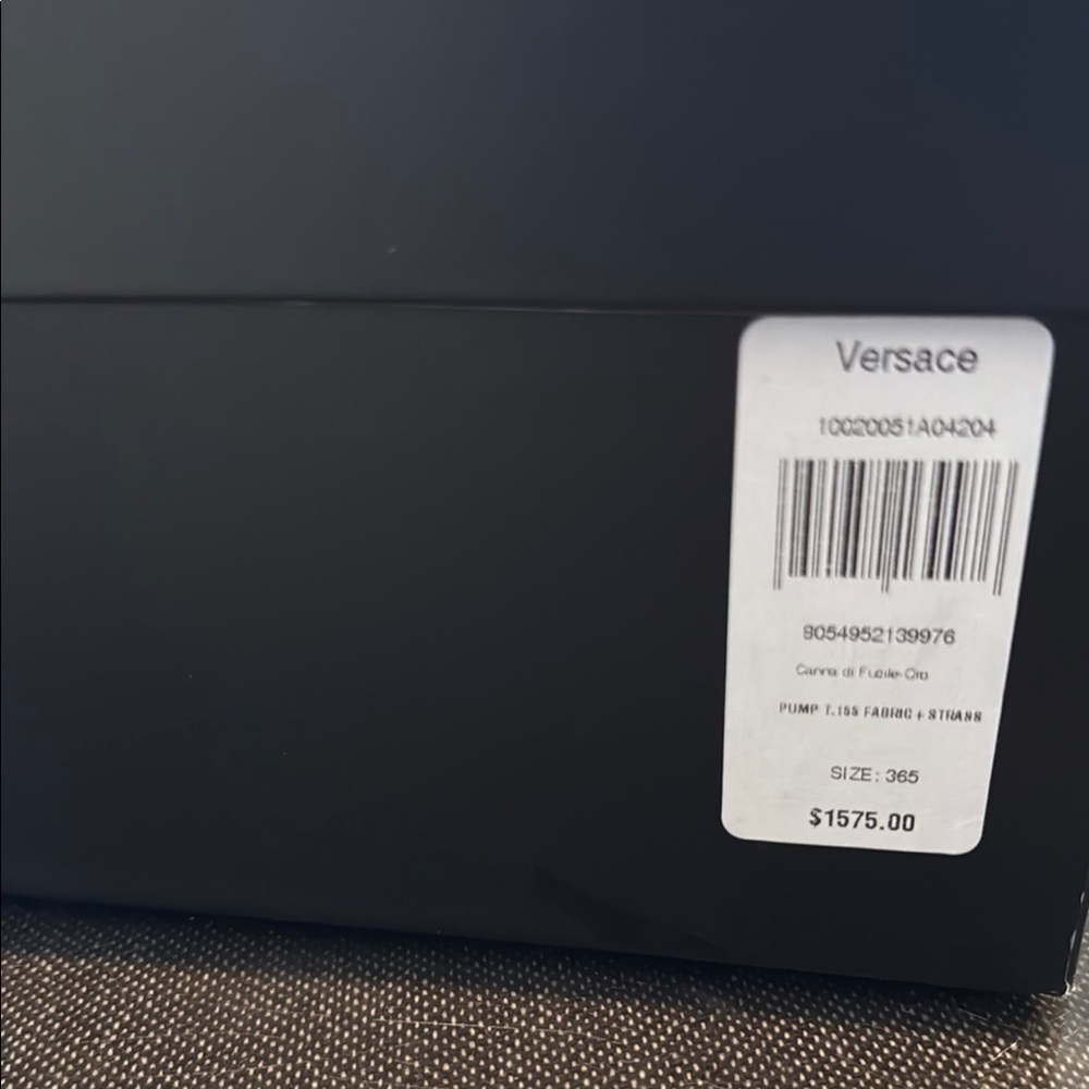 Authentic Versace Metallic Silver Platform Sandals - image 4